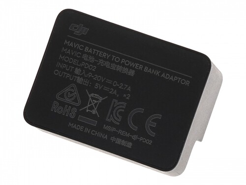 DJI Mavic Battery To Power Bank Adapter