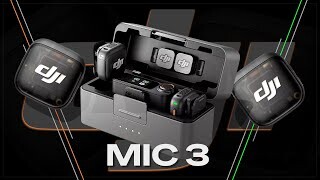 DJI Mic 3 Dörtlü Kit (4 TX + 1 RX + Şarj Kutusu)