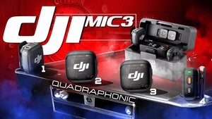 DJI Mic 3 Dörtlü Kit (4 TX + 1 RX + Şarj Kutusu) - Thumbnail