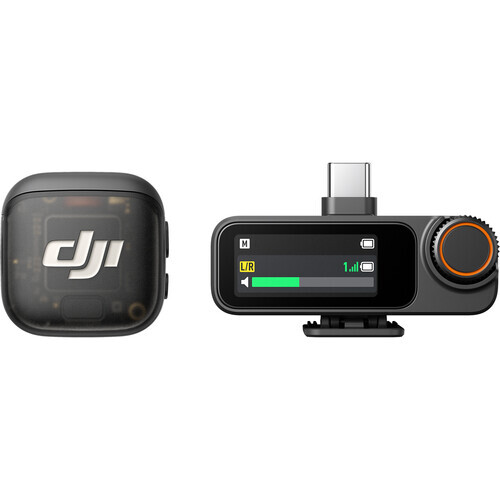 DJI Mic 3 Kablosuz Mikrofon Seti (1 Kişilik)