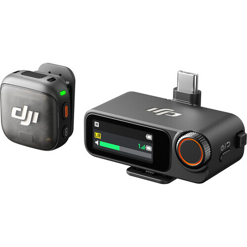 DJI Mic 3 Kablosuz Mikrofon Seti (1 Kişilik)