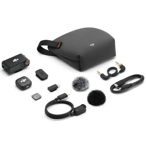 DJI Mic 3 Kablosuz Mikrofon Seti (1 Kişilik)