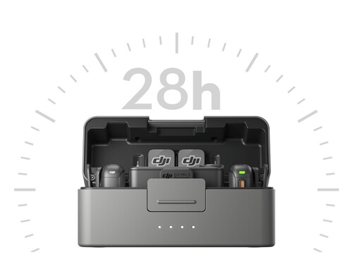 DJI Mic 3 Kablosuz Mikrofon Seti (2 Kişilik)