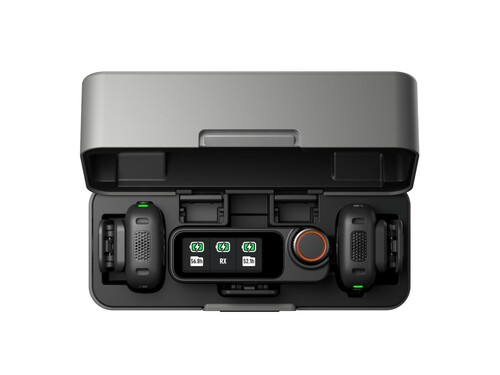 DJI Mic 3 Kablosuz Mikrofon Seti (2 Kişilik)