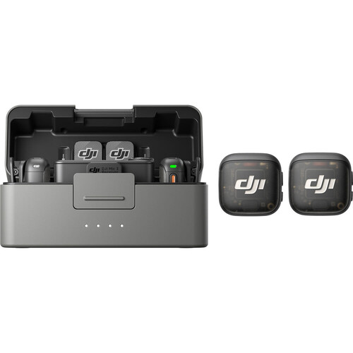 DJI Mic 3 Kablosuz Mikrofon Seti (2 Kişilik)