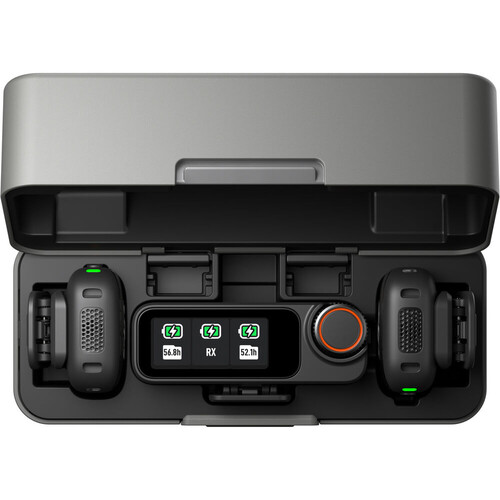 DJI Mic 3 Kablosuz Mikrofon Seti (2 Kişilik)