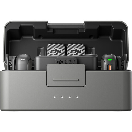 DJI Mic 3 Kablosuz Mikrofon Seti (2 Kişilik)