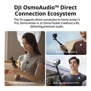DJI Mic Mini Kablosuz Yaka Mikrofonu - Thumbnail