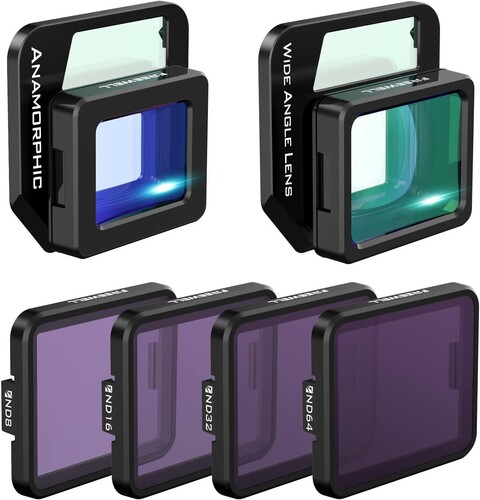 DJI Mini 3 Pro Wide Angle & Anamorphic Lens with ND Filter