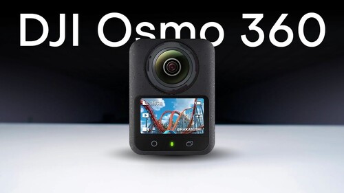 DJI Osmo 360 Panoramik Kamera