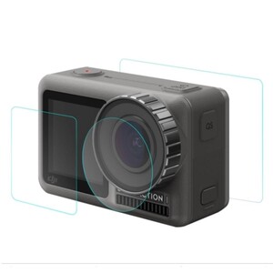 Sanger - Dji Osmo Action Cam Ekran ve Lens Koruma Seti (1)