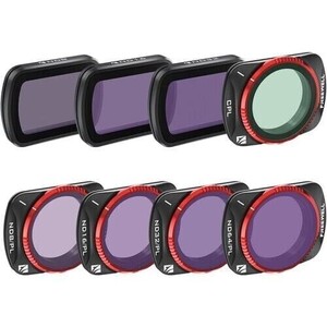 DJI OSMO POCKET 3 - ALL DAY - 8PACK ND8, ND16, ND32, CPL ND8/PL, ND16/PL, ND32/PL, AND ND64/PL - Thumbnail