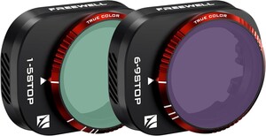 Freewell - DJI OSMO POCKET 3 VARIABLE ND FILTERS - 2PACK VND1-5 STOP, VND6-9 STOP