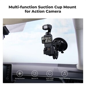 DJI Osmo Pocket 3/4 GoPro Hero 13/12/11/10/9 DJI Osmo Action 3/4/5 /6 Insta360 X5/X4 Vantuz - Thumbnail