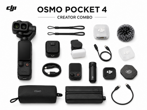DJI - DJI Osmo Pocket 4P Creator Combo