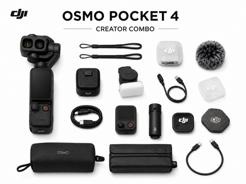 DJI Osmo Pocket 4P Pro Creator Combo