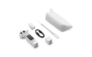 DJI - DJI Osmo Pocket 4P Standard Combo Pearl White