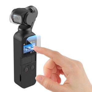 Dji Osmo Pocket Ekran ve Lens Koruyucu Jelatin - Thumbnail