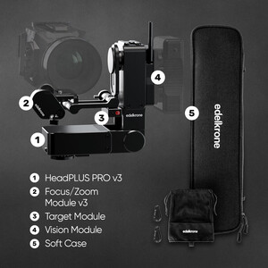 Edelkrone - Edelkrone HeadPLUS Complete Bundle HeadPLUS Motorlu Kamera Kafası Tam Modül Seti (PRO)