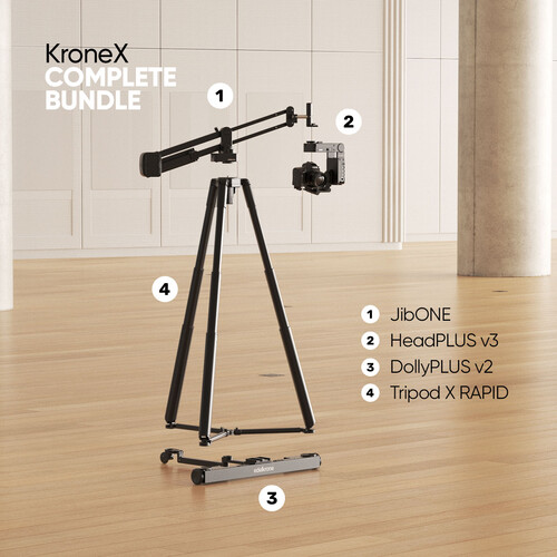 Edelkrone Krone X Bundle 6 Eksen Senkronize Hareket Kontrol Sistemi (JibONE v3 - Complete)