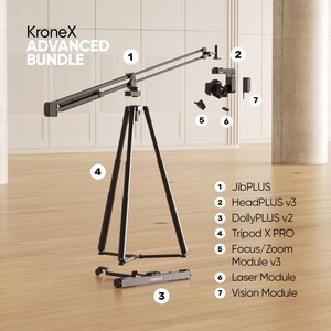Edelkrone - Edelkrone Krone X Bundle 6 Eksen Senkronize Hareket Kontrol Sistemi (JibPLUS - Advanced)