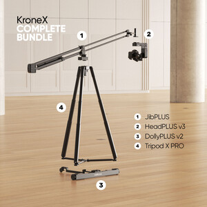 Edelkrone - Edelkrone Krone X Bundle 6 Eksen Senkronize Hareket Kontrol Sistemi (JibPLUS - Complete)