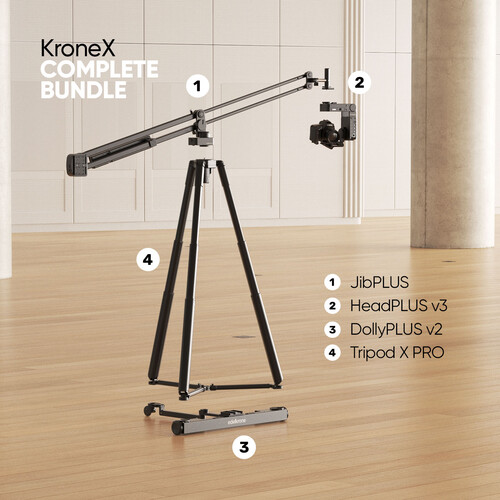 Edelkrone Krone X Bundle 6 Eksen Senkronize Hareket Kontrol Sistemi (JibPLUS - Complete)