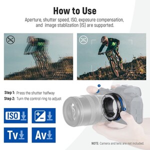 EF-EOSR CANON EF - RF AF Lens Adaptörü - Thumbnail