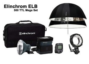 Elinchrom - Elinchrom ELB 500 TTL Mega Set Elinchrom - Elinchrom ELB 500 TTL Mega Set