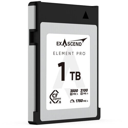 Exascend 1TB Element Pro CFexpress 4.0 Type B Hafıza Kartı 3500Mbs okuma / 3100Mbs yazma