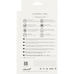 Exascend 1TB Element Pro CFexpress 4.0 Type B Hafıza Kartı 3500Mbs okuma / 3100Mbs yazma - Thumbnail