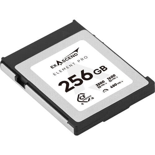 Exascend 256GB Element Pro CFexpress 4.0 Type B Hafıza Kartı 3500 Mb/S Okuma - 1400 Mb/s Yazma Hızı