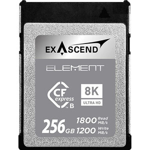 ExAscend - Exascend 256GB Element Series CFexpress Type B Hafıza Kartı ExAscend - Exascend 256GB Element Series CFexpress Type B Hafıza Kartı