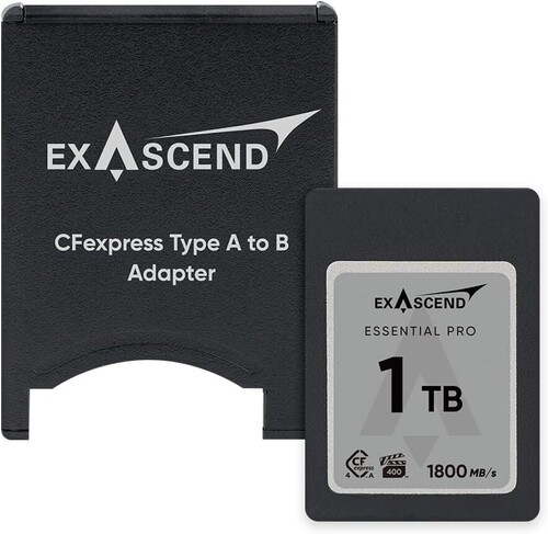 Exascend CFexpress Type A to Type B Adapter