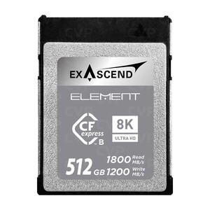 Exascend Element 512GB CF Express Type B - Thumbnail