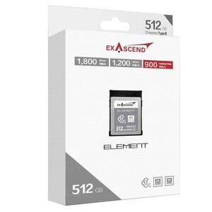 Exascend Element 512GB CF Express Type B - Thumbnail