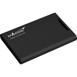 Exascend - Exascend Element Portable SSD USB Type C 20Gb/s Black 2TB
