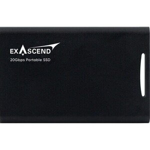 Exascend - Exascend Element Portable SSD USB Type C 20Gb/s Black 2TB (1)