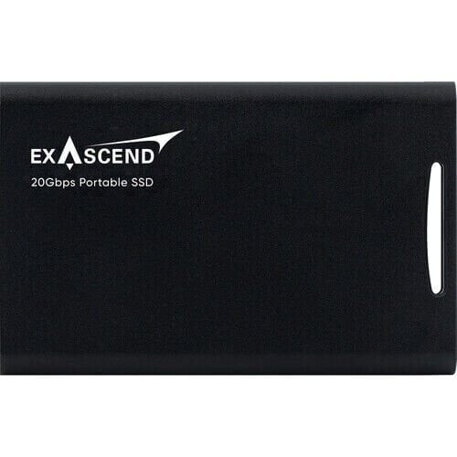 Exascend Element Portable SSD USB Type C 20Gb/s Black 2TB