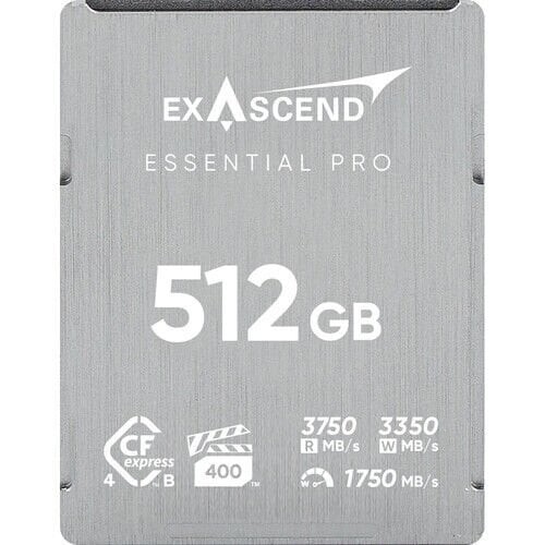 Exascend Essential Pro 512GB CF Express 4.0 Type B Hafıza Kartı