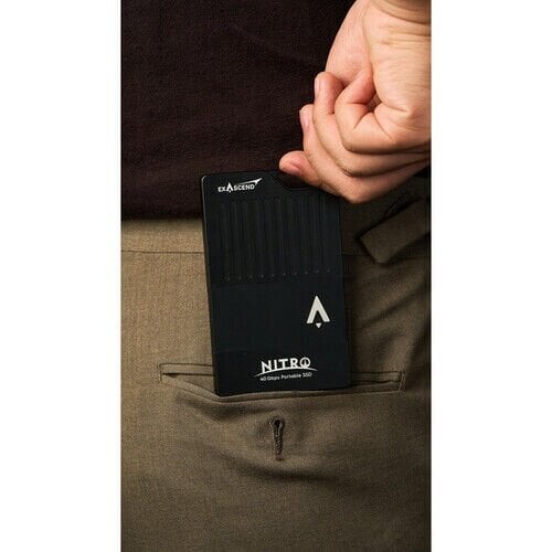 Exascend Nitro Portable SSD USB4 Black 4TB