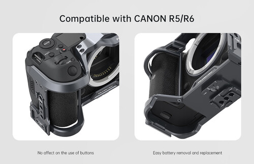 Falcam 2634 Canon EOS R5/R6 Quick Release Kamera Kafesi (F22/F38)