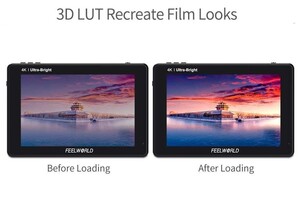 FEELWORLD LUT7 7 Inç 3D LUT Ultra Parlak 2200nit Dokunmatik Ekran Kamera Alan Monitörü - Thumbnail