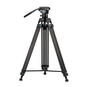 Fotopro DV-3C Karbonfiber Video Tripod Kit - Thumbnail
