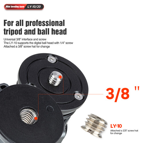 Fotopro LY-10 Mini Leveling Base