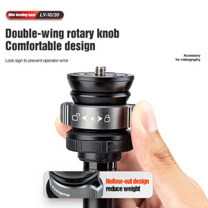 Fotopro LY-10 Mini Leveling Base - Thumbnail