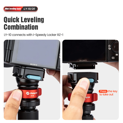 Fotopro LY-10 Mini Leveling Base