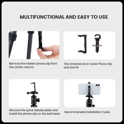 Fotopro Sherpa Plus Karbon Fiber Tripod