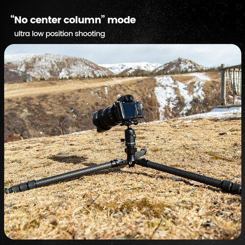 Fotopro Sherpa Plus Karbon Fiber Tripod