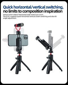 Fotopro - Fotopro SJ-81 Çok Fonksiyonlu Telefon Tutucu (1)